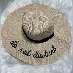 Brand New “Do Not Disturb” Vacation Beach Hat
